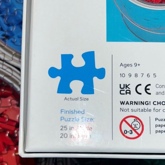 LEGO Paint 🎨 Party Puzzle 🧩 with Vibrant Colors 1000 Piece Brain 🧠 Challenge - Picture 11 of 17